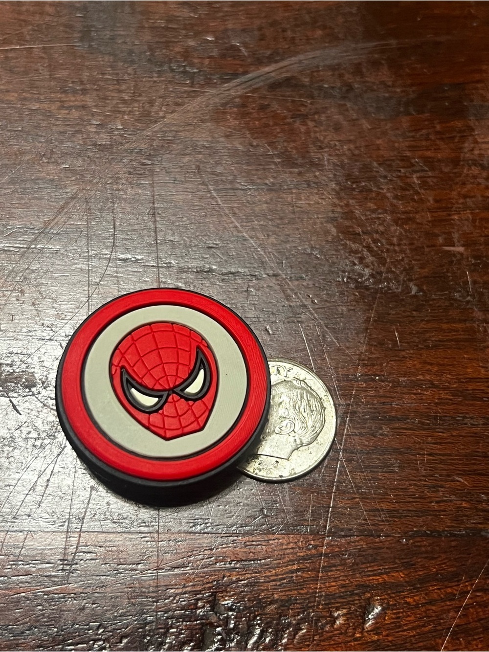 Marvel Spider-Man Red and Blue Shoe Charms Pack - 7 Pieces - Picture 6 of 6